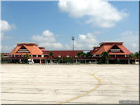 Terminal, view from the land strip