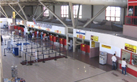 Check-in counters