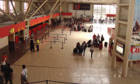 Check-in counters