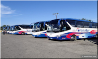 Chartered Buses for transfers to hotels
